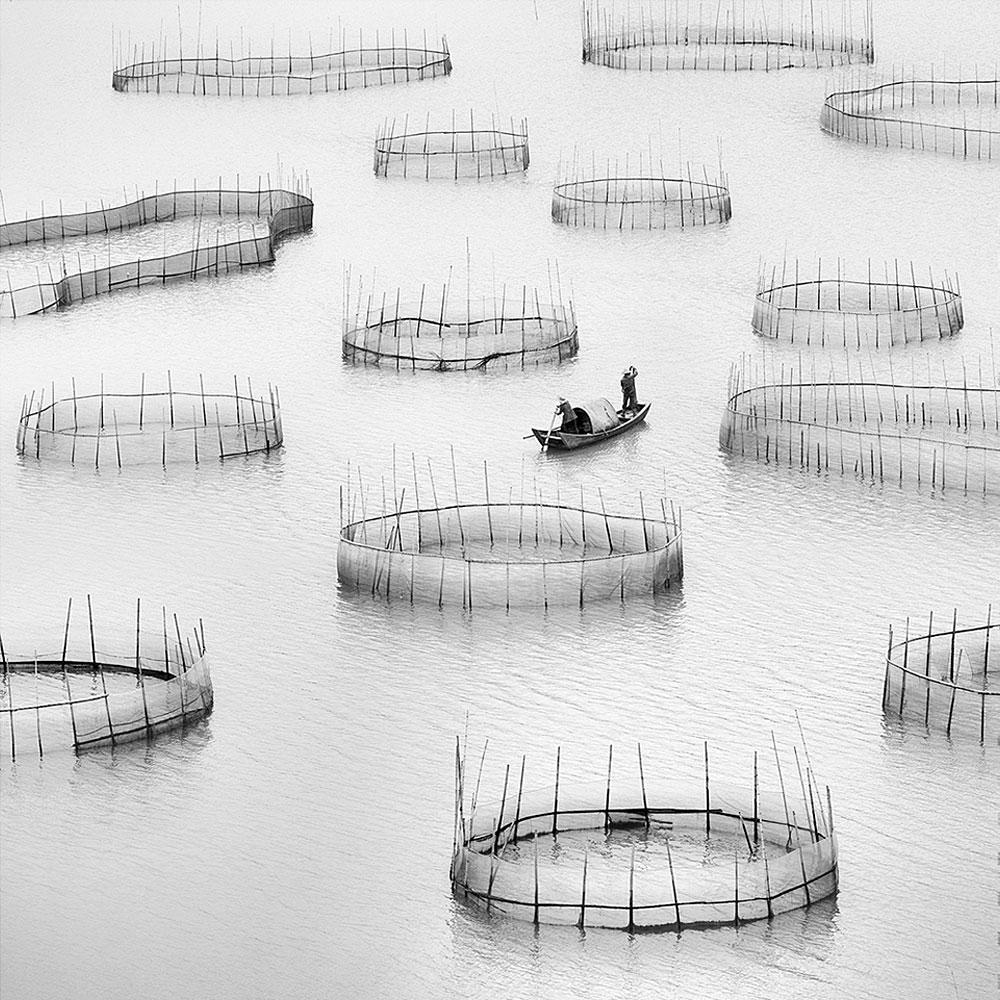 Alexandre Manuel Black and White Photograph - Lost in Abstraction 3, China