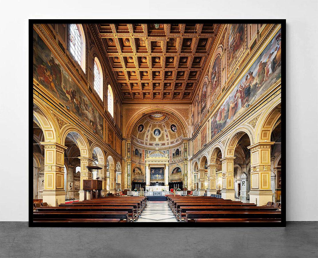 San Lorenzo in Damaso, Rome, Italy (Churches of Rome) - Print by Mac Oller
