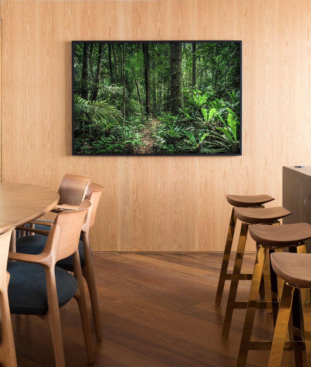 In Paradisum #2 En el interior de un bosque - Fotografía de paisaje - Photograph Contemporáneo de Daniel Mansur