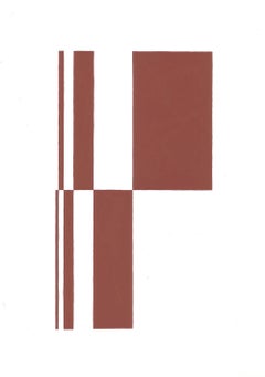 Sans titre 13 - Gouache abstraite sur papier