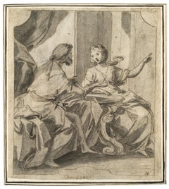 18th Century and Earlier Interior Drawings and Watercolours