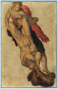 Study after Michelangelo’s “The Last Judgment”