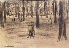Figures in a Berlin Park