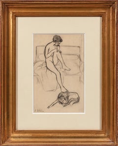 Jeanne et son fils Chien