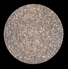 Mother of Pearl Inlaid Wooden Occasional Table