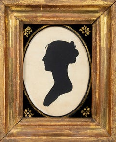 Portrait Silhouette of Mrs. Mary Miller