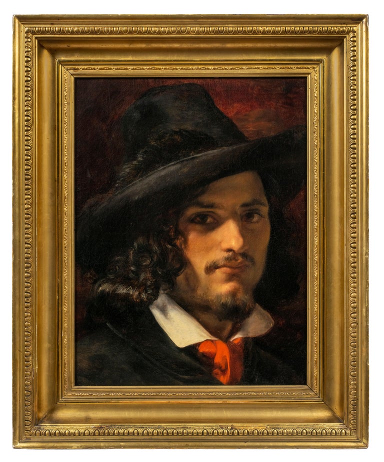 <i></noscript>Portrait of an Italian Revolutionary</i>, 19th century, by Elisabeth Jerichau-Baumann