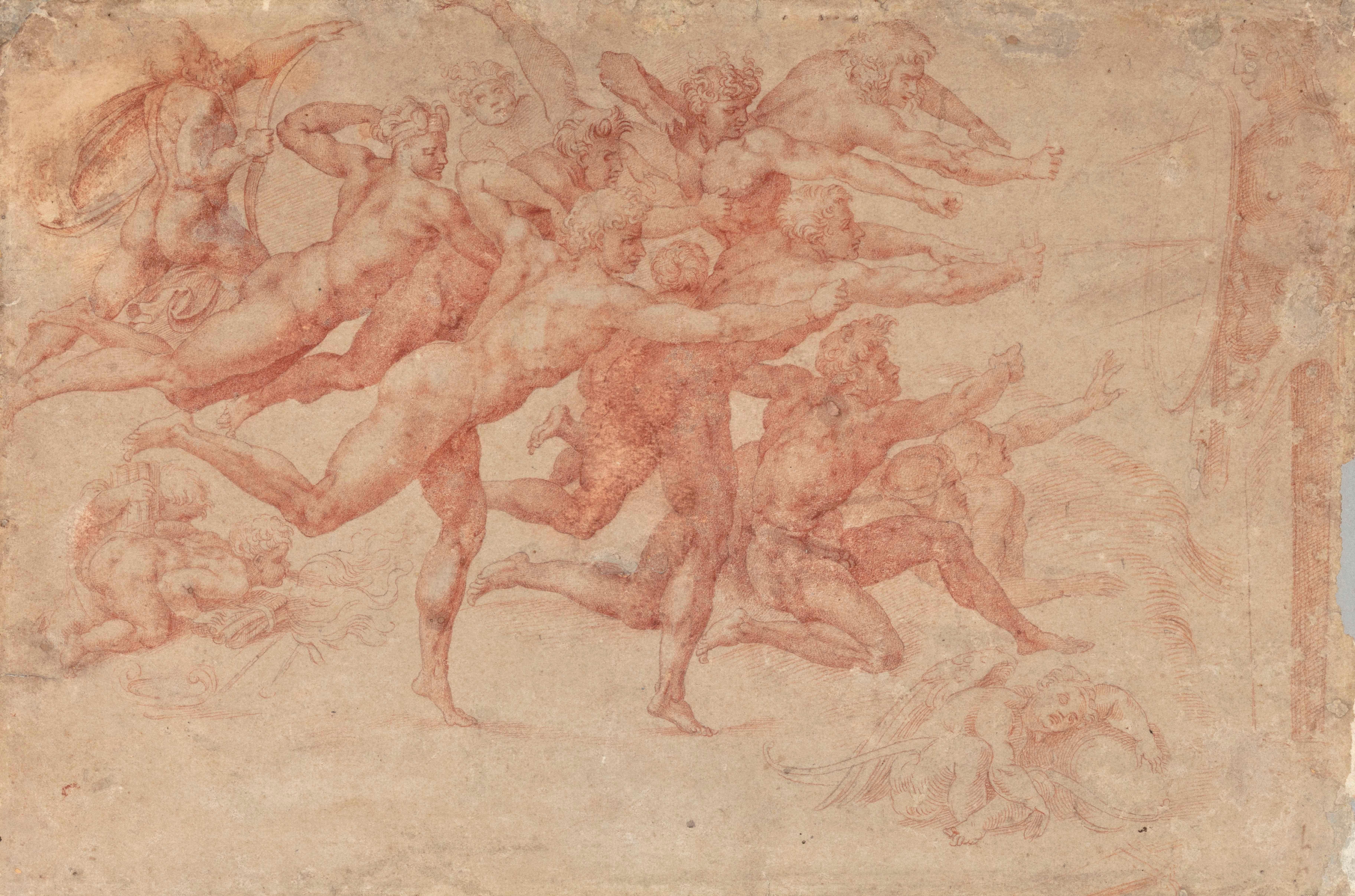 The Archers  - Art by Michelangelo Buonarroti