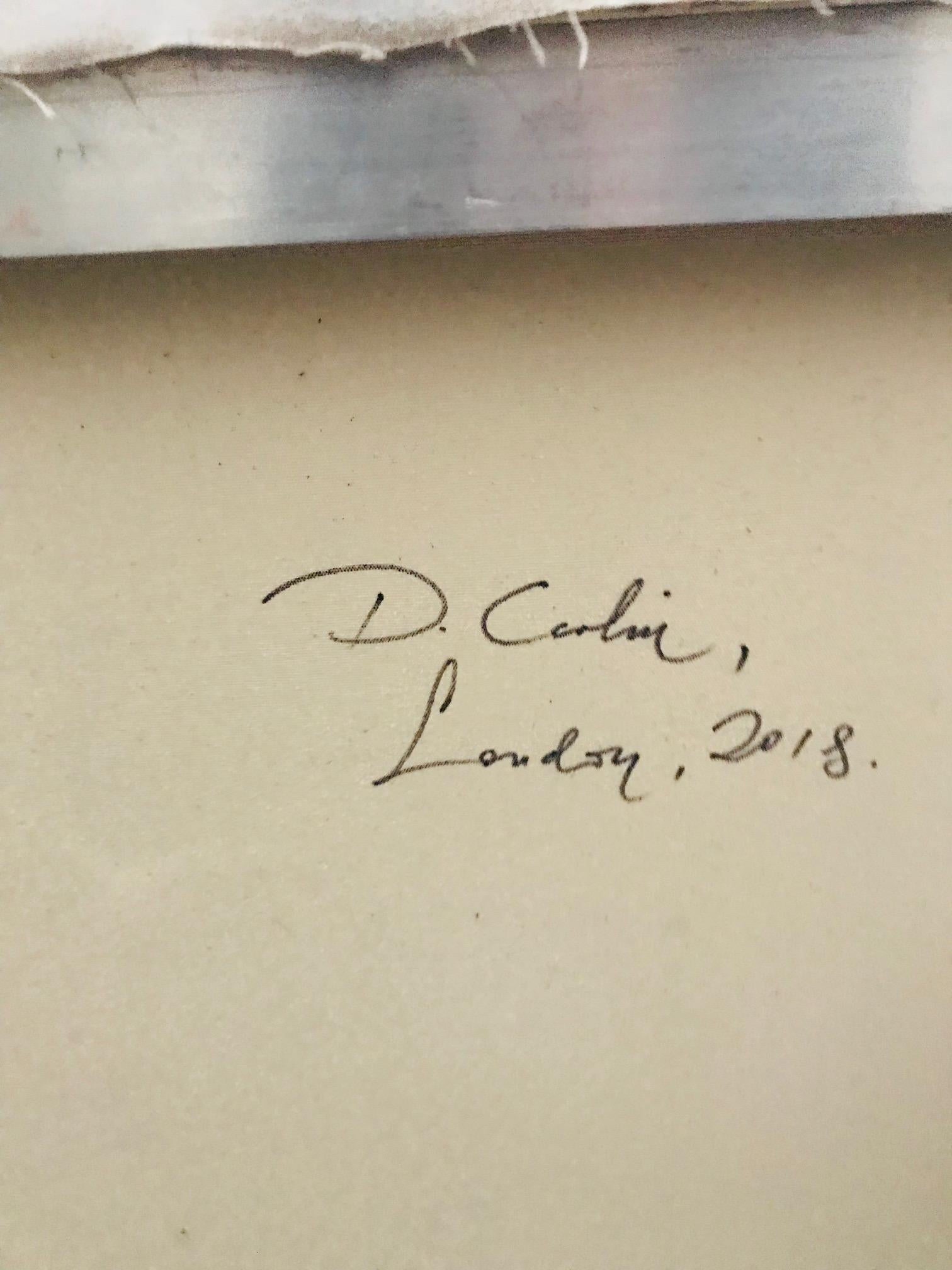 Dragica Carlin
Swirls of Constant Motion
Oil on canvas
21st C original contemporary abstract oil painting by Dragica Carlin
Signed and dated on the back 2018.
Provenance: the artist
Condition: new

Dragica Carlin is a London based artist. She moved