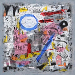 "Extasis", Luis Rodriguez Noa, Cuban Art, Graphic, Surrealism, Mixed Media, 2017