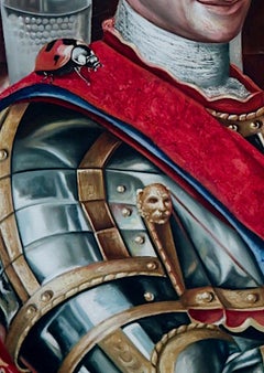 "Time of the Golden Birth Part Deux", Cuban Art, Oil on Wood Panel, 2016