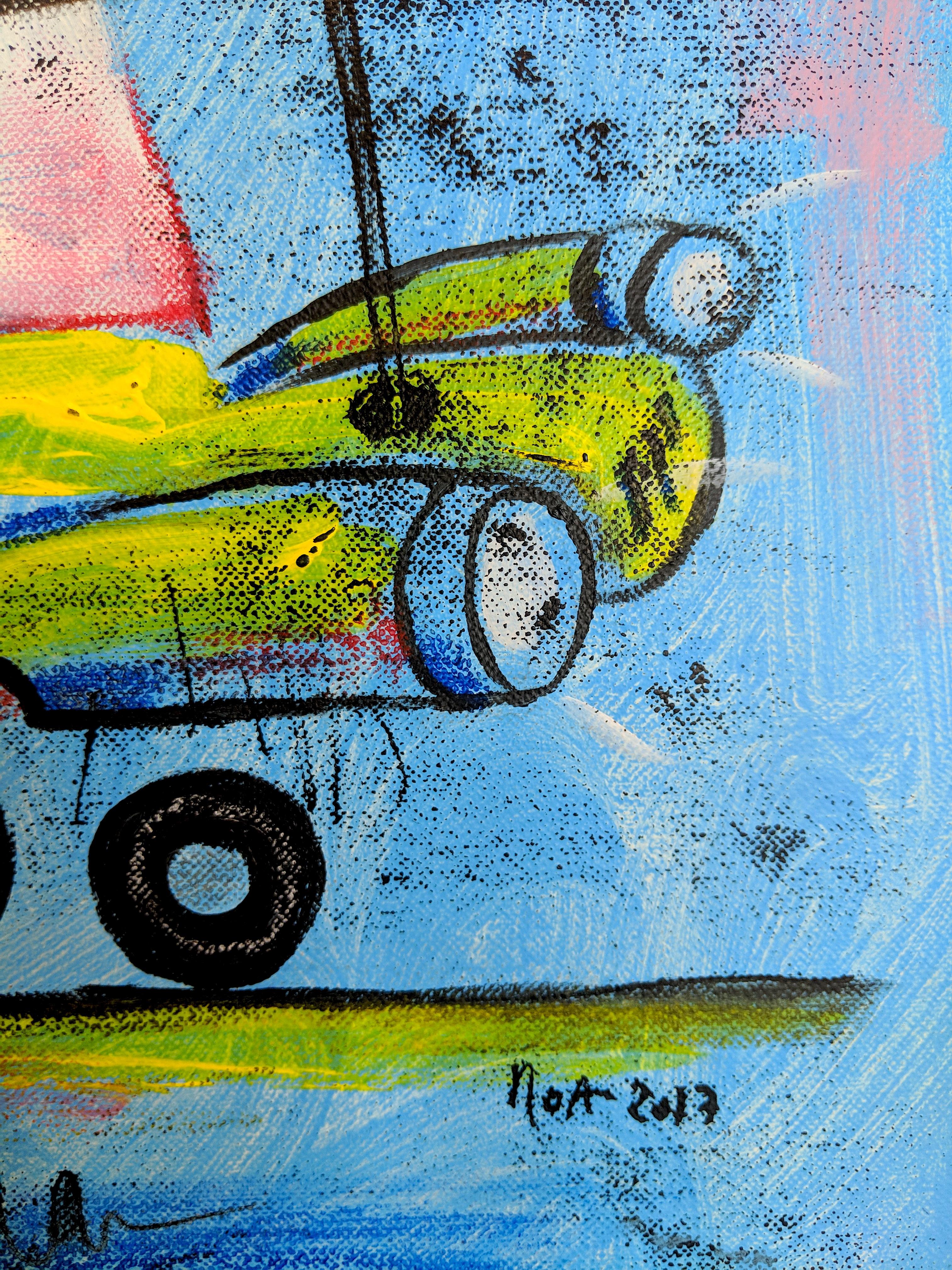 Cuban artist Luis Rodriguez Noa created this work, 