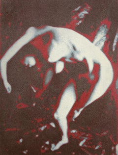 Todd Walker, Abstract dancing nude, 1973