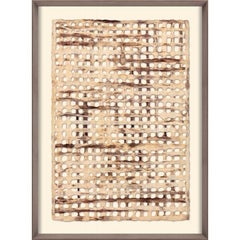 Amate Papers no. 1, handmade paper, framed