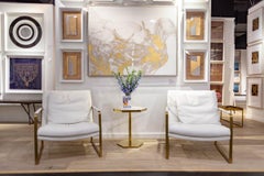 Prairie Wind, Gold Leaf, Framed