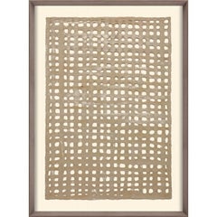 Amate Papers no. 5, handmade paper, framed