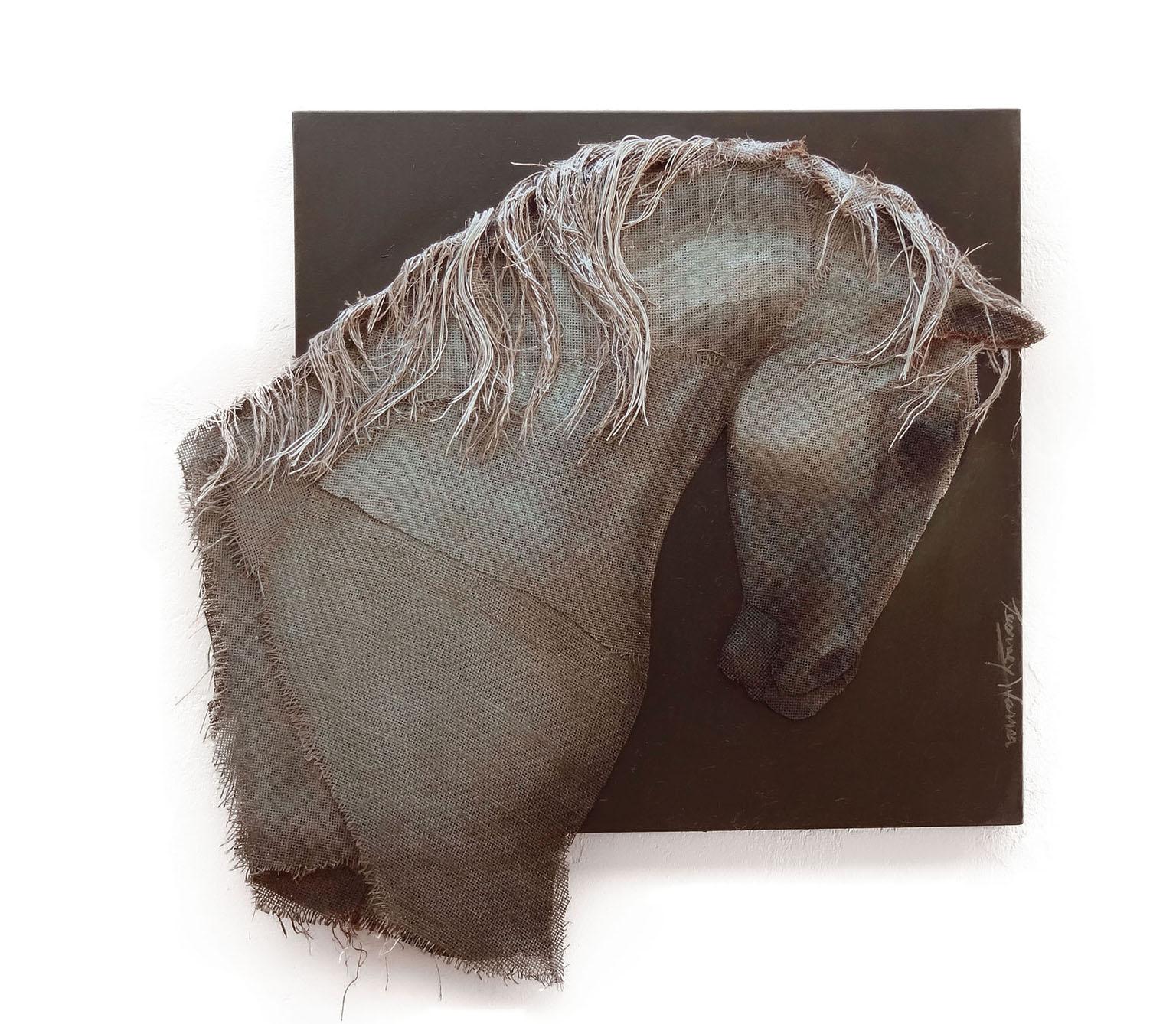 Loretta Tearney Warner Animal Painting - EQUUS, Horse