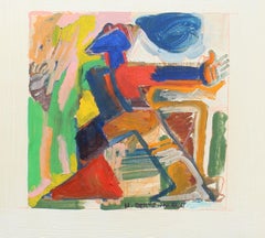 Vintage  Untitled, Abstract Figure, 1971