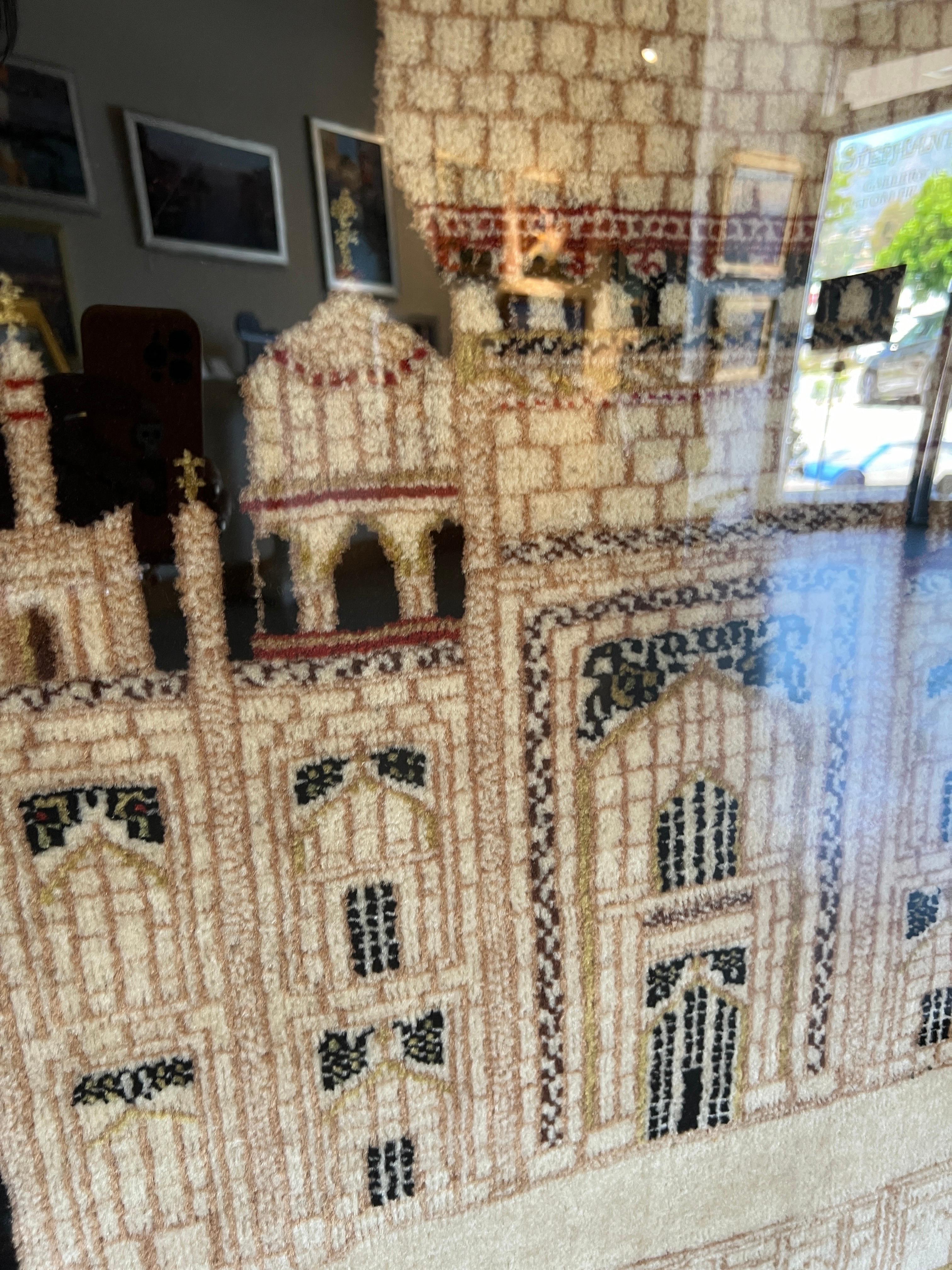 Taj Mahal, tapis fait à la main en vente 2