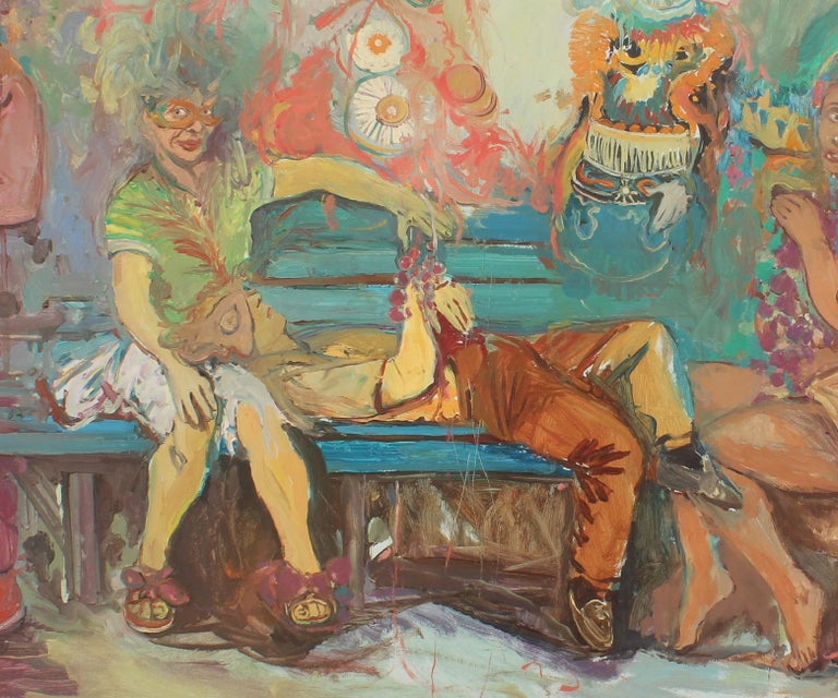 At resting - Painting by Arshak Sarkissian 
