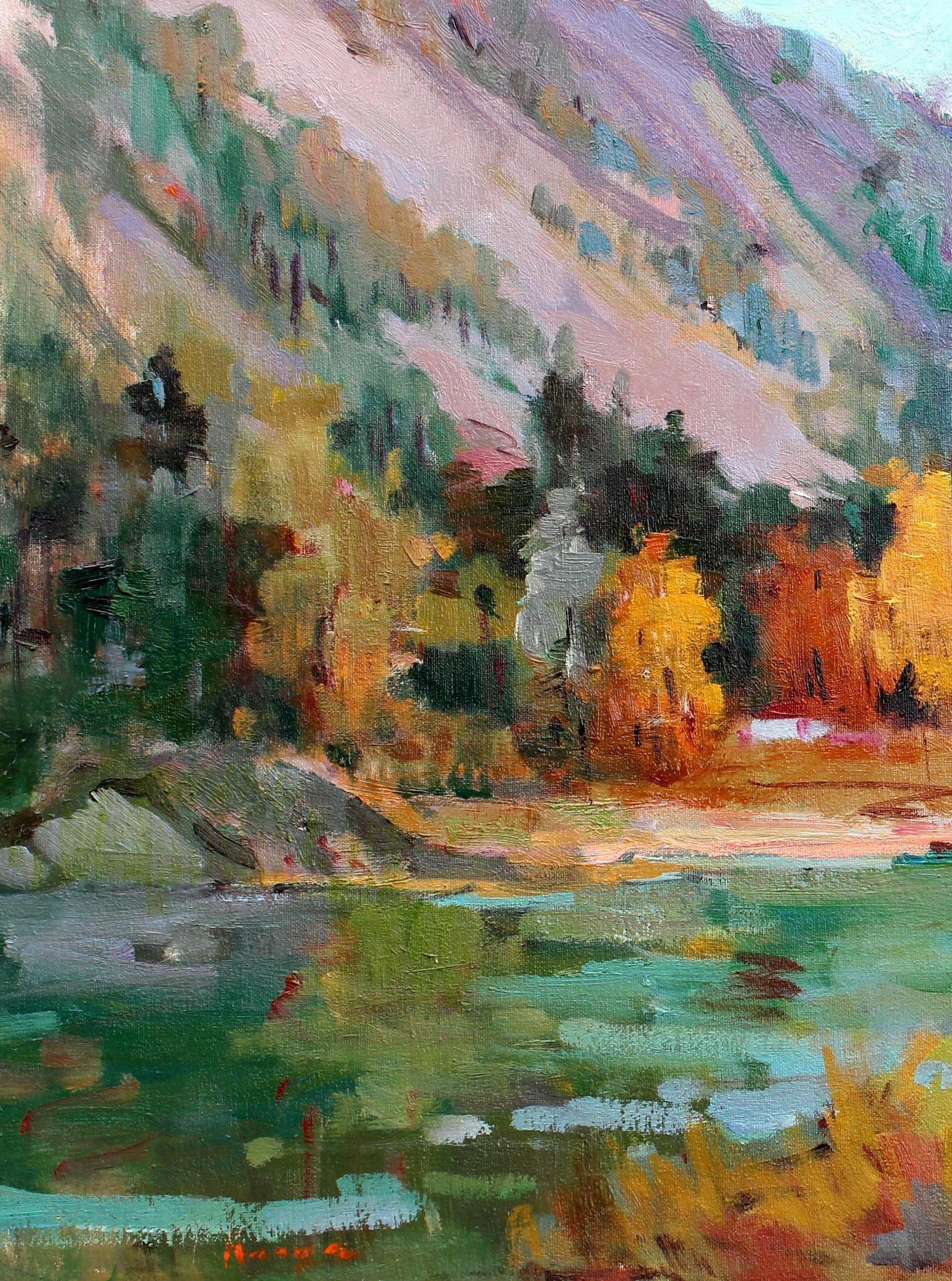 Los Osos, California - Painting by Kanya Bugreyev
