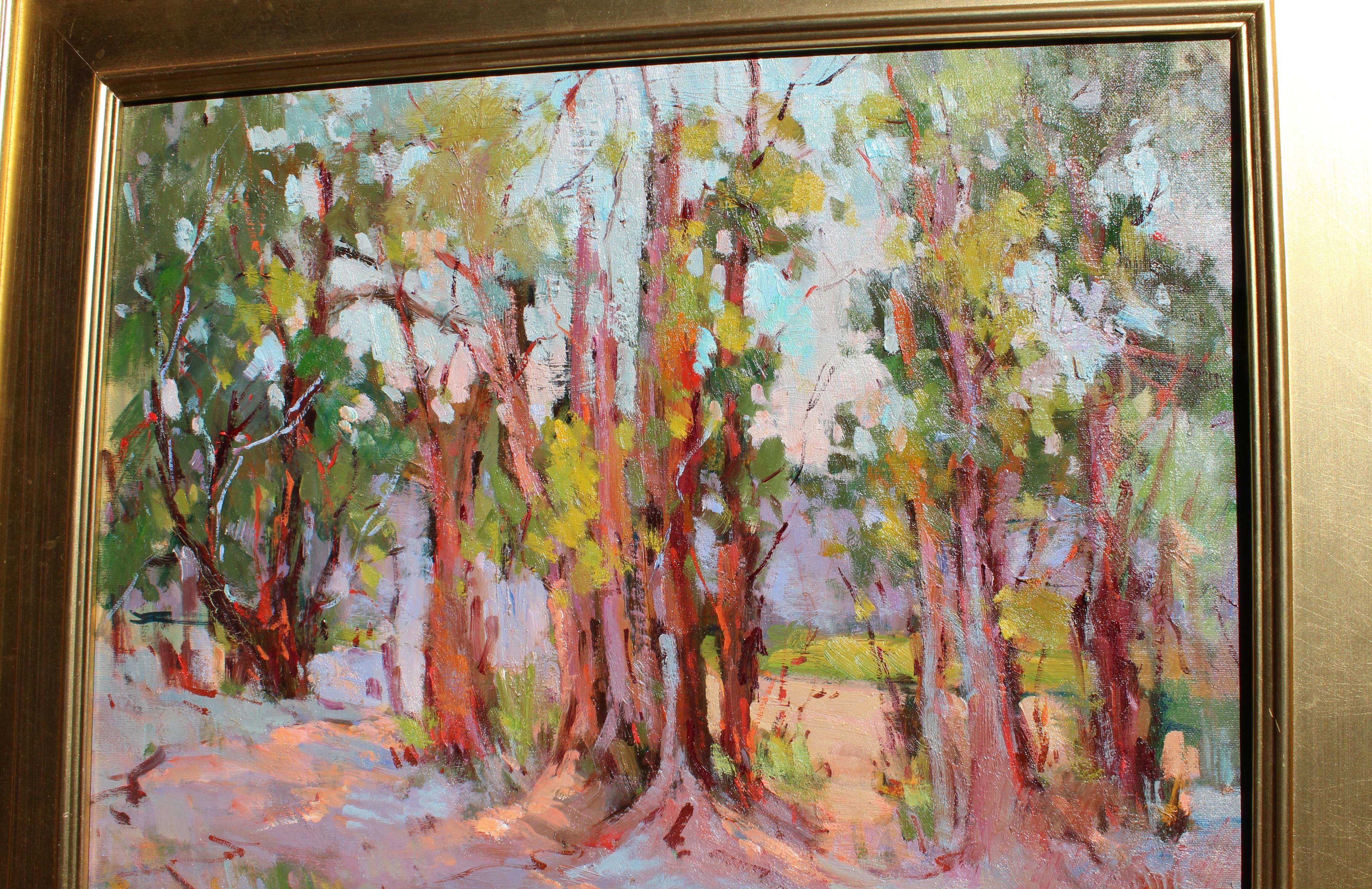 High Sierras, Kalifornien – Painting von Kanya Bugreyev