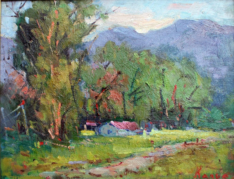 Kanya Bugreyev  Landscape Painting - Descanso Garden
