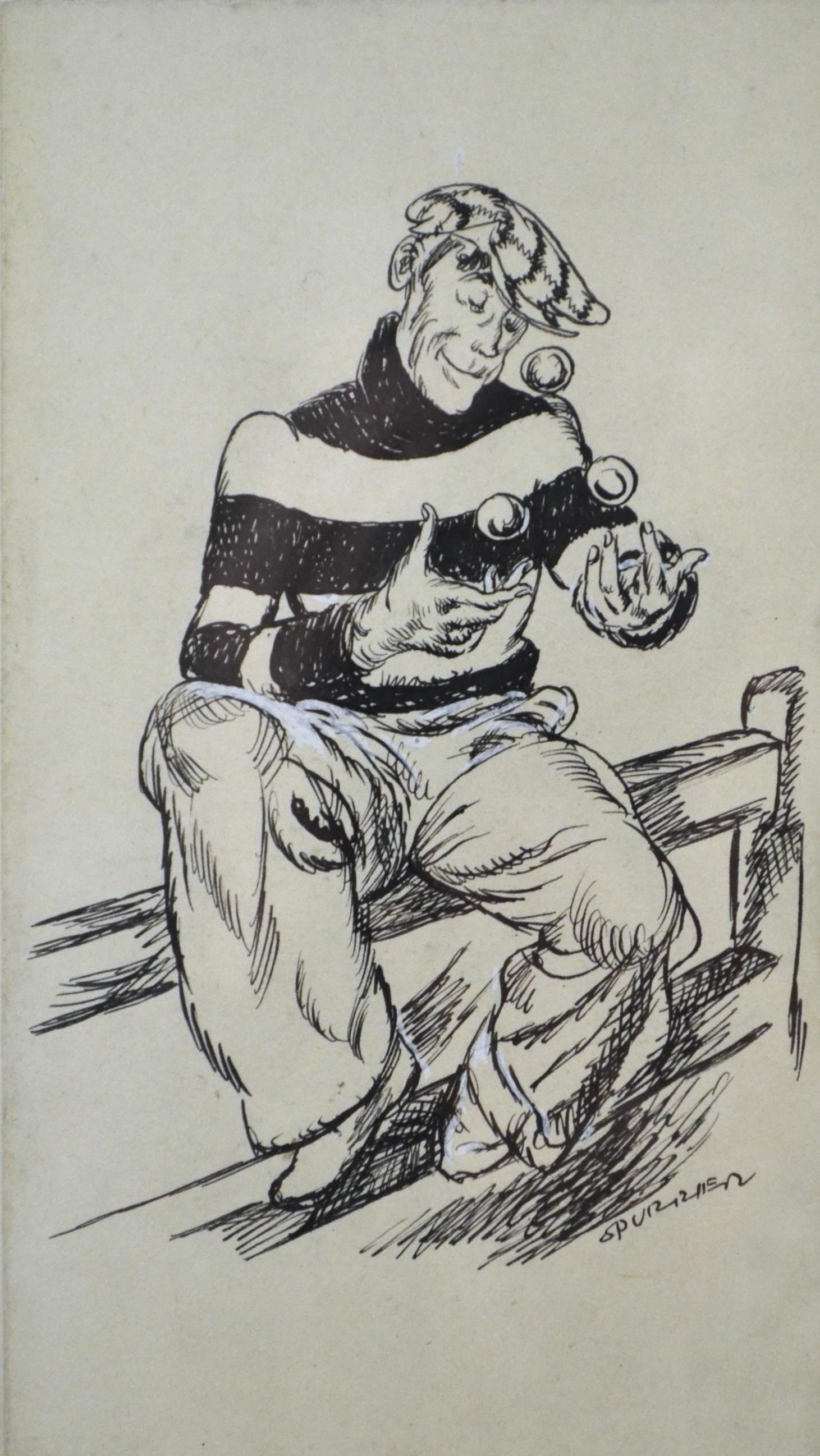 Charlie Chaffinch - Original 1930s illustration by Steven Spurrier