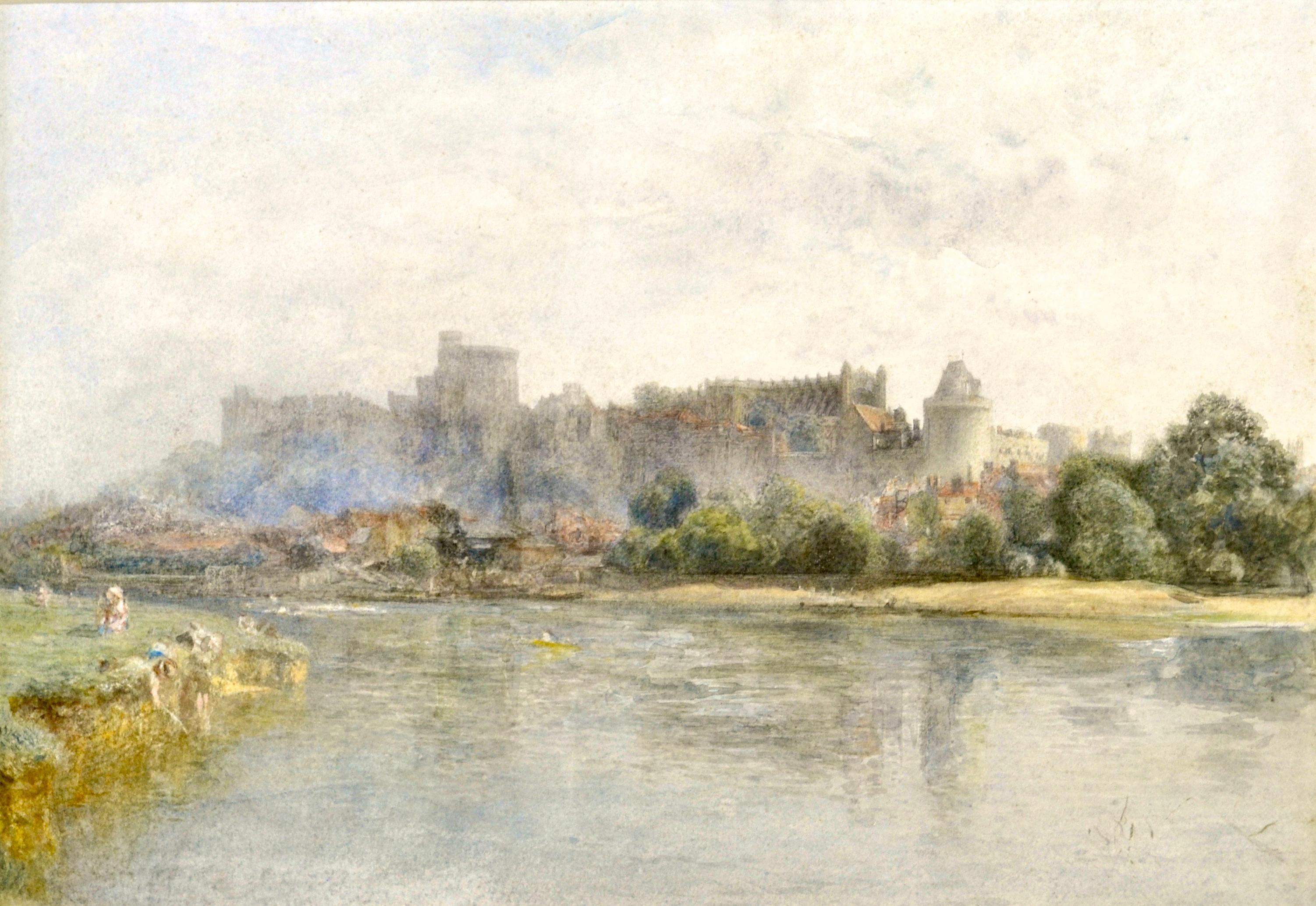 Windsor Castle - By Pre-Raphaelite Landscape Artist Alfred William Hunt