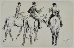 Early 1900s Drawings and Watercolor Paintings