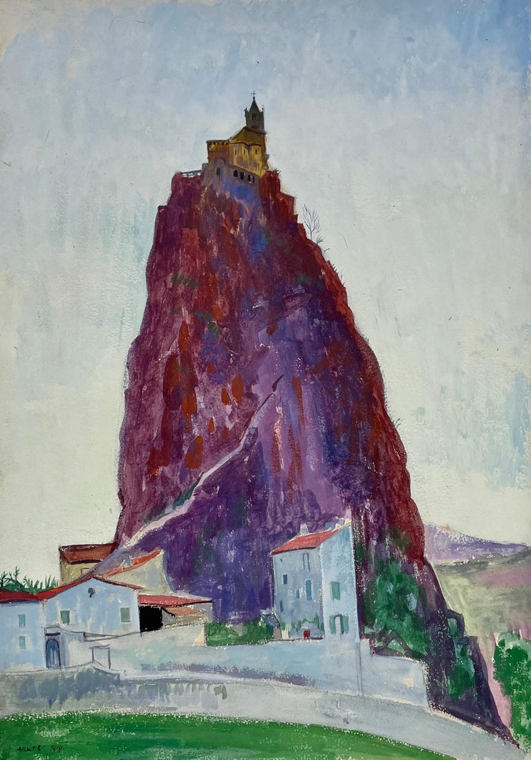 Albert Rutherston - Rocher St Michel D'Aiguilhe For Sale at 1stDibs