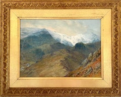 William Gershom Collingwood - Paysage à l'aquarelle britannique du Lake District