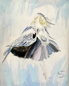 Cecil Beaton - Ballet Costume Design for Le Pavillon, 1936