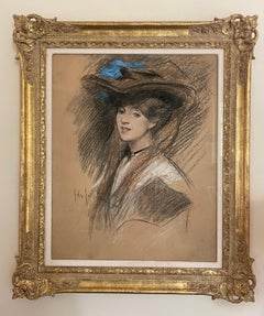 John da Costa - Lillie - Ritratto della moglie dell'artista