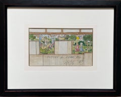 Harry Carleton Attwood - La Resurrezione - Progetto di un murale per Eltham Hall