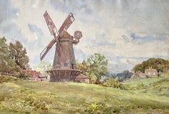 Joseph Arthur Powell - Shipley Windmill, Sussex - Early 20th Century British