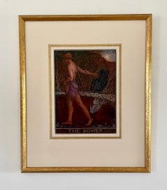 James Joshua Guthrie - The Sower, Early 20th Century British Watercolour