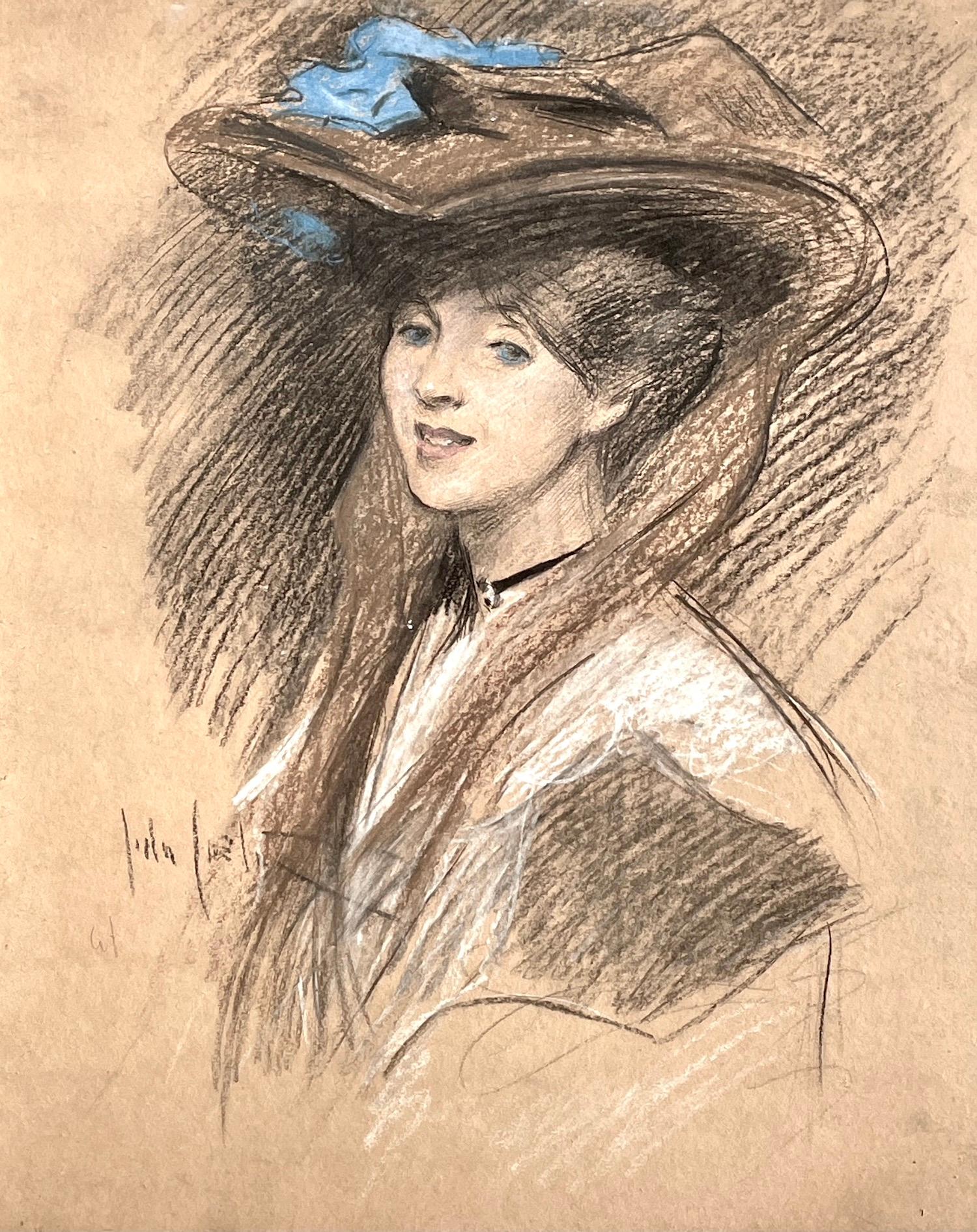 John da Costa - Lillie - Retrato de la esposa del artista en venta 1