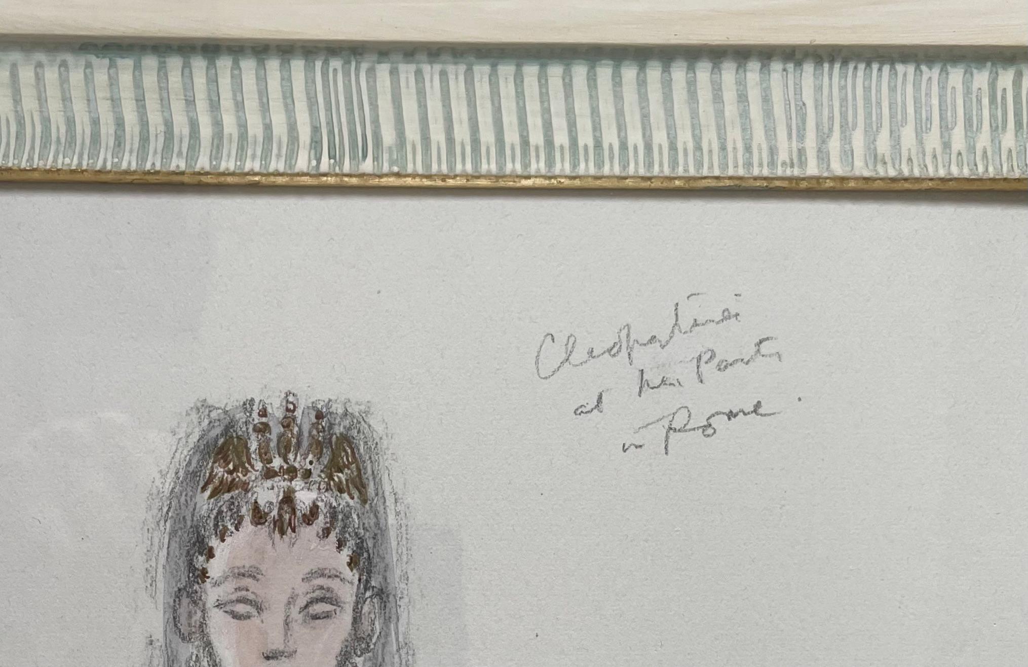 Oliver Messel - Costumista per Vivian Leigh come Cleopatra - 1945 3