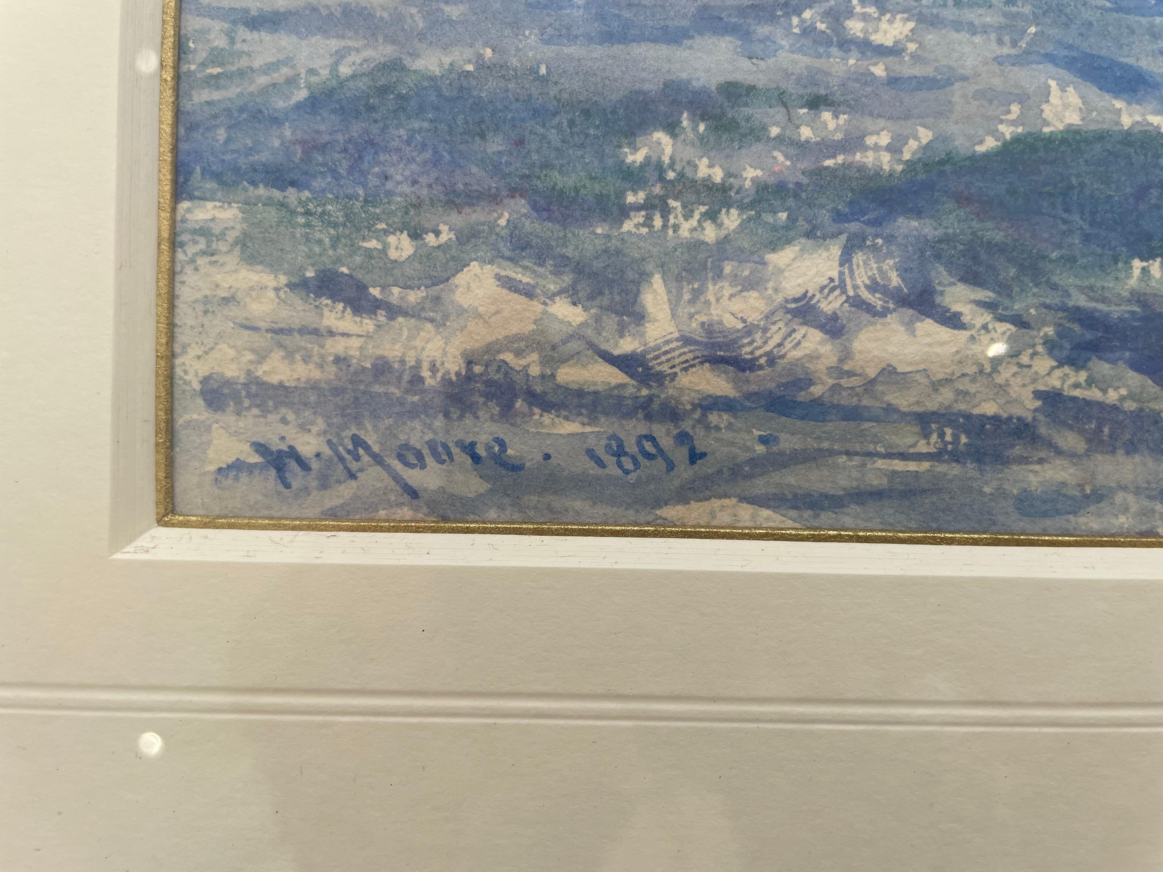 Henry Moore - Britisches Marine-Aquarell aus dem späten 19. im Angebot 1