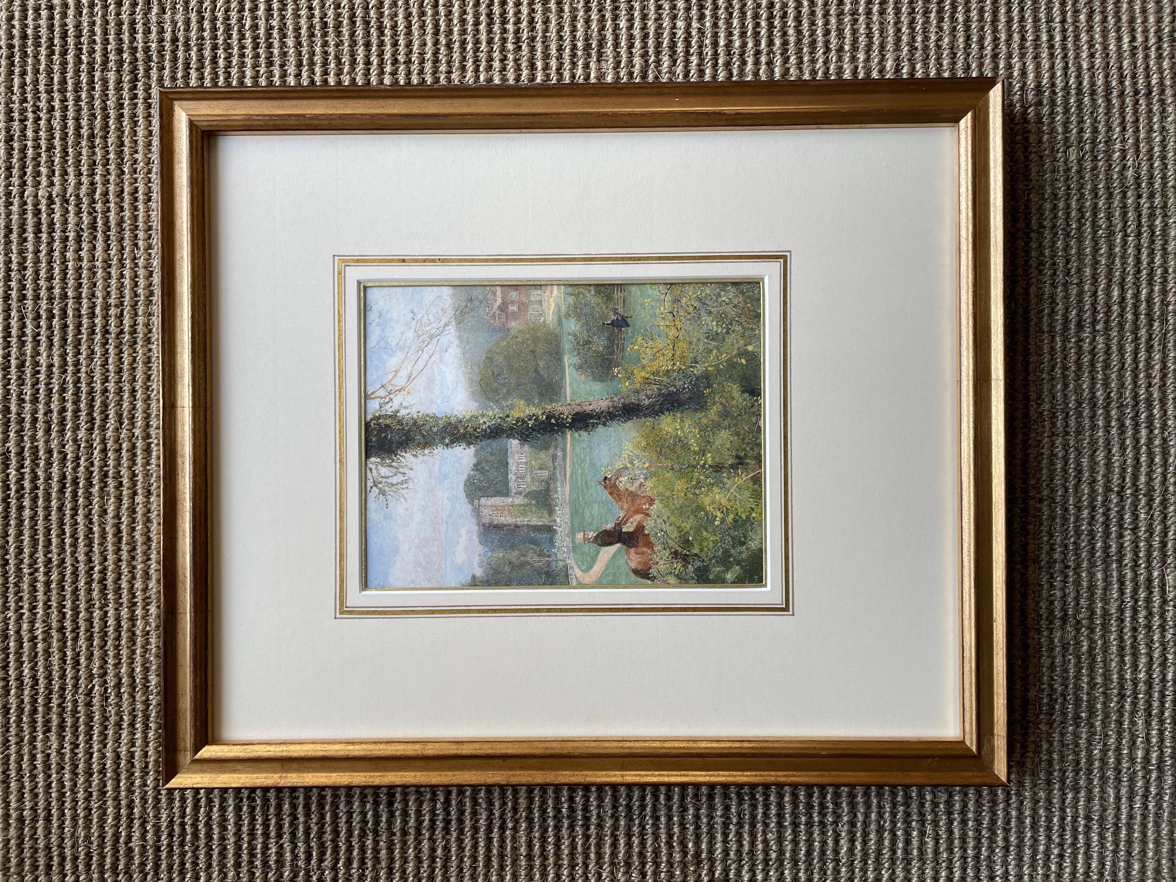 John William North - 19th Century British Watercolour - Courtship For Sale 3