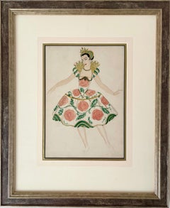 Edmund Dulac - La princesa durmiente - Diseño de vestuario de ballet