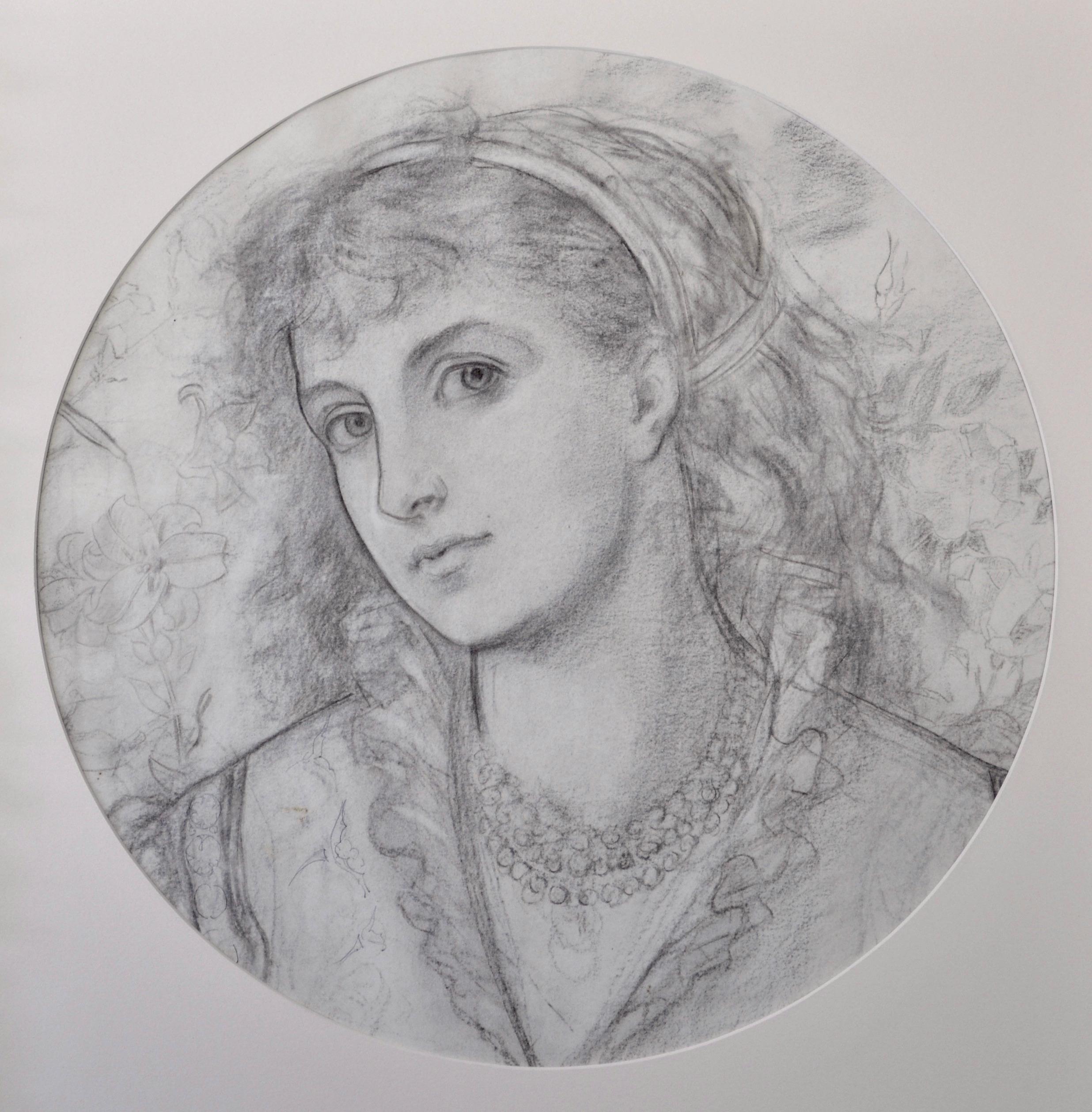 Estate - Disegno a gesso per il caricatore Minton di Herbert Wilson Foster in vendita 1