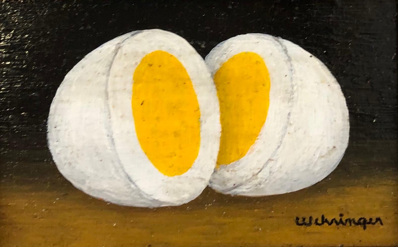 Charles Wehringer Still-Life Painting - "Egg"