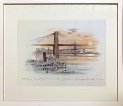 Vintage NYC- Brooklyn Bridge