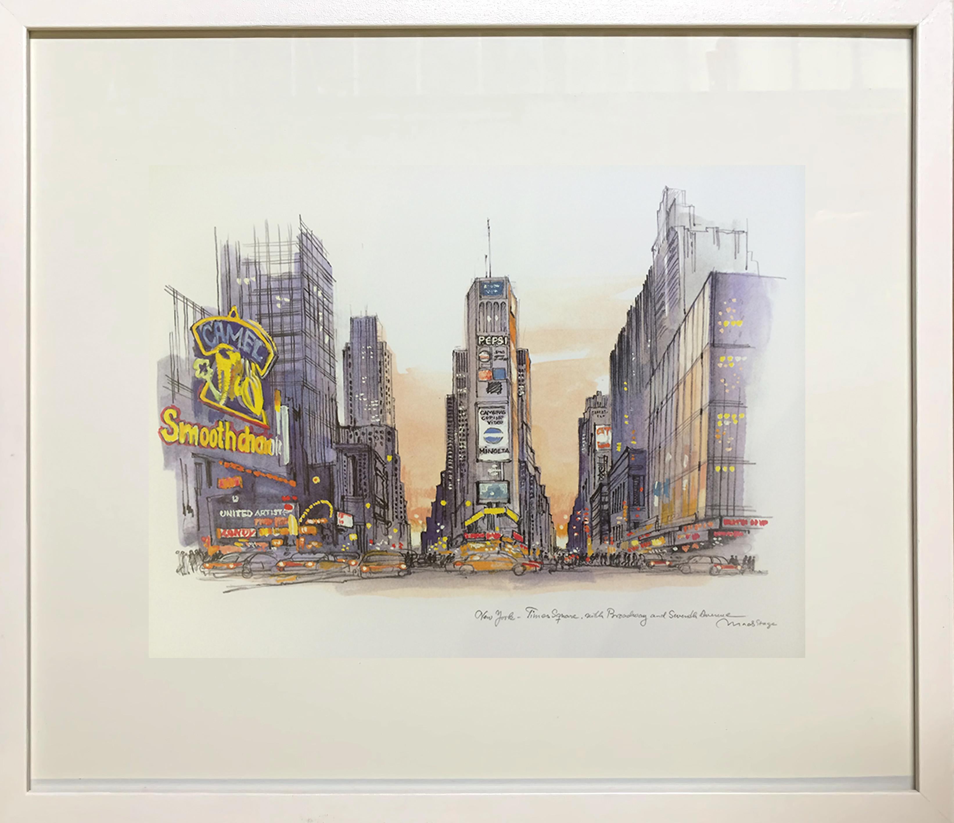 Mads Stage  Landscape Art - Times Square 