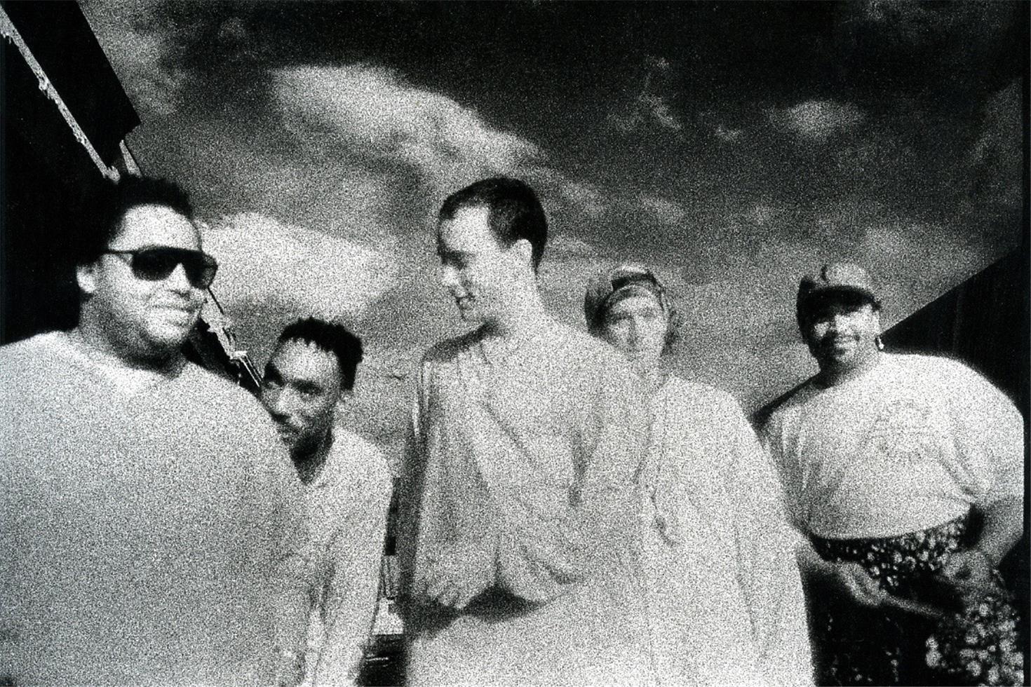 Sam Erickson Black and White Photograph – Dave Matthews Band, NYC, 1994