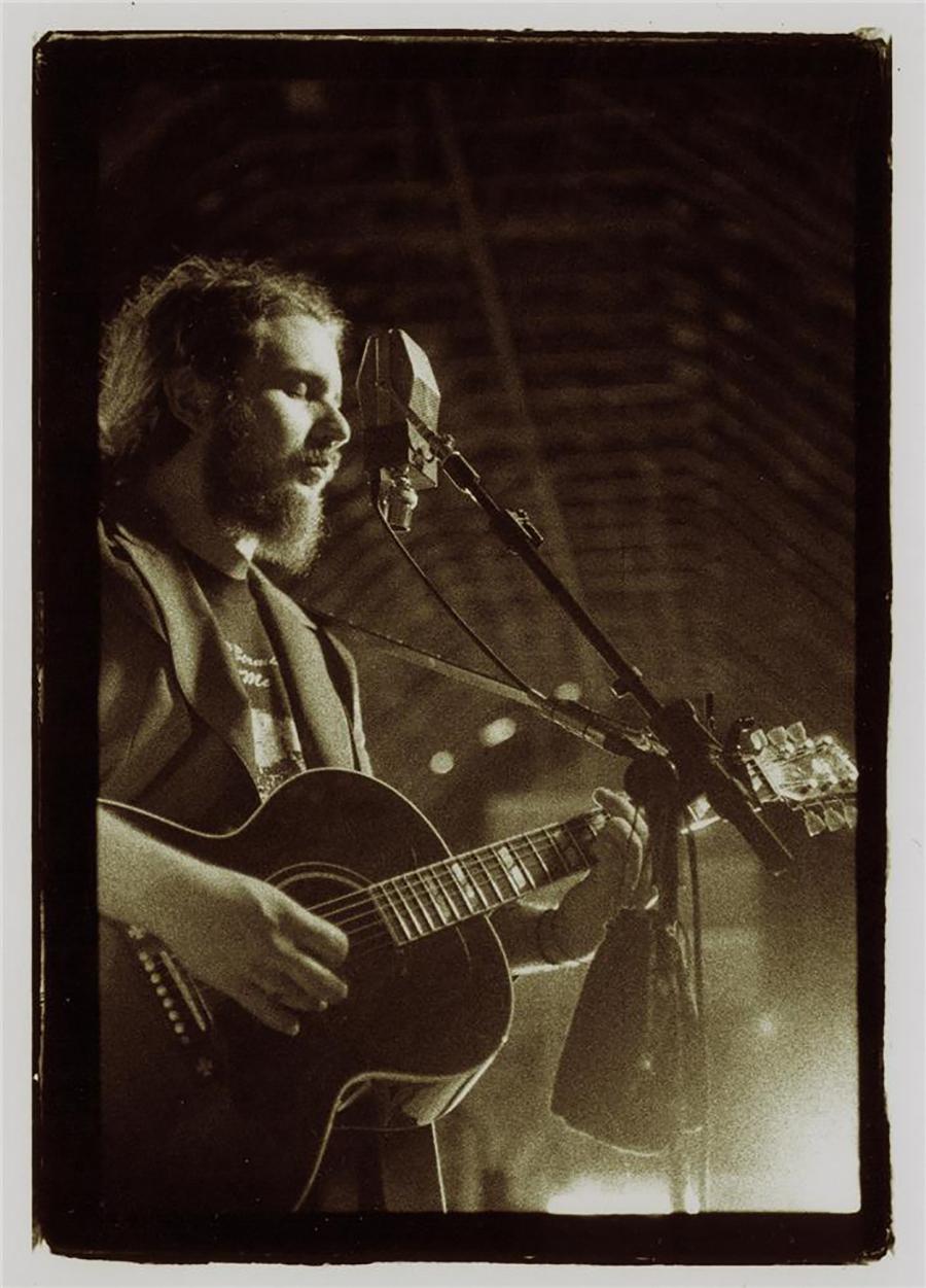 Sam Erickson Portrait Photograph - Jim James, Golden, 2003