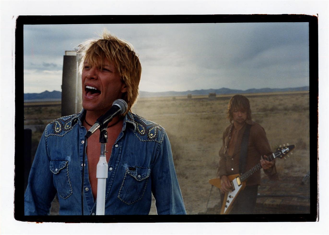 Jon Bon Jovi and Richie Sambora, Socorro, NM, 2002.