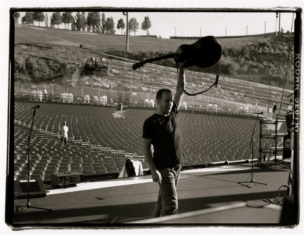 Sam Erickson Black and White Photograph – Dave Matthews in der Schlucht
